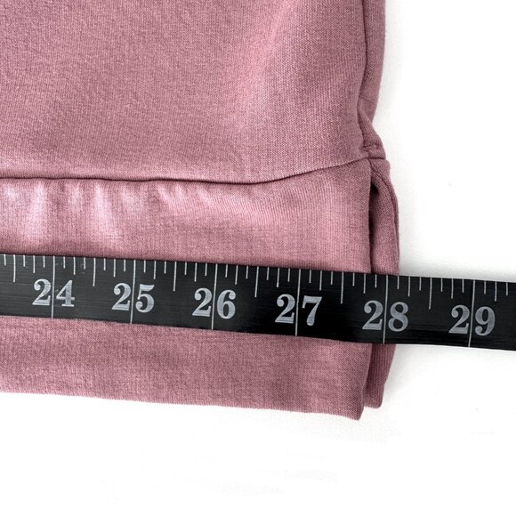 Old Navy ROSEBLOOM Pink Mauve 2X Oversized Live-In French-Terry Tunic Hoodie - Picture 8 of 11